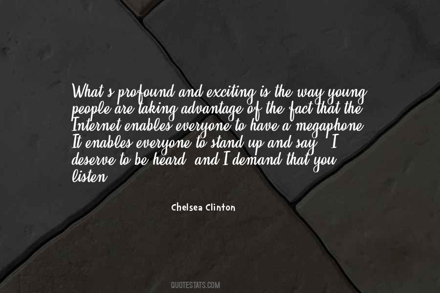 Chelsea Clinton Quotes #35415
