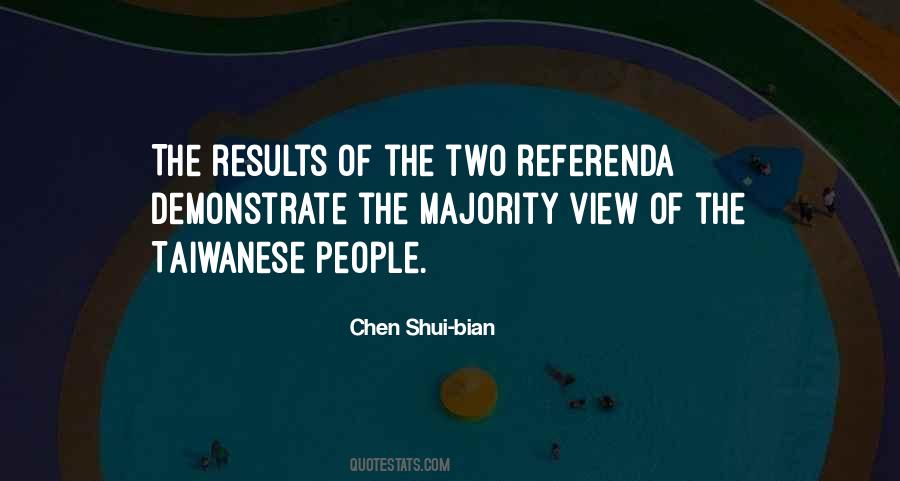 Chen Shui Bian Quotes #451294