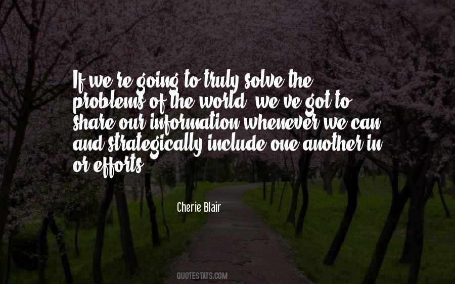 Cherie Blair Quotes #1180576