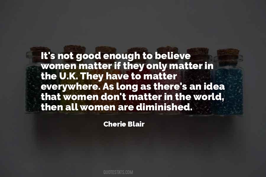 Cherie Blair Quotes #1685216