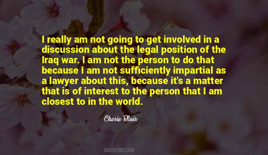 Cherie Blair Quotes #1753107