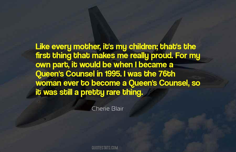 Cherie Blair Quotes #289783