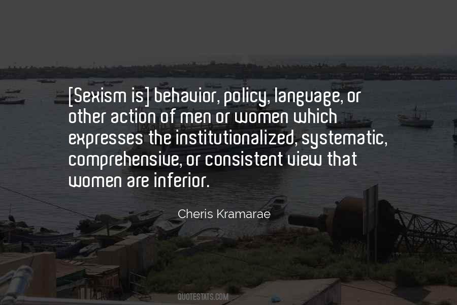 Cheris Kramarae Quotes #1847005