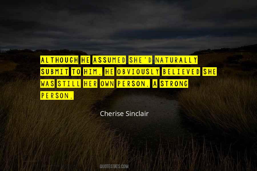 Cherise Sinclair Quotes #180793