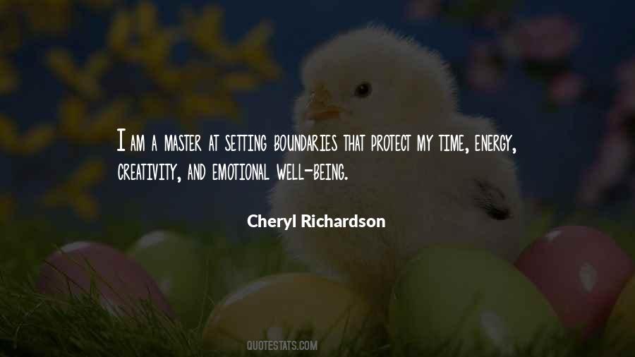 Cheryl Richardson Quotes #486318