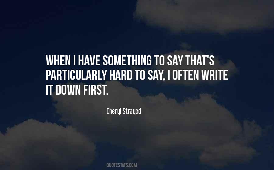 Cheryl Strayed Quotes #140801