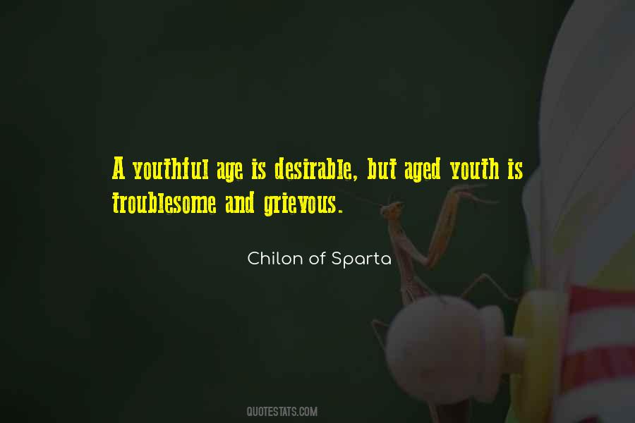 Chilon Of Sparta Quotes #379421