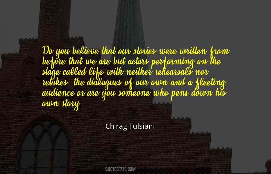 Chirag Tulsiani Quotes #31718