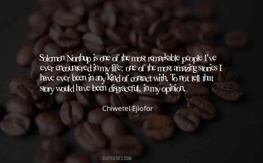 Chiwetel Ejiofor Quotes #1261916