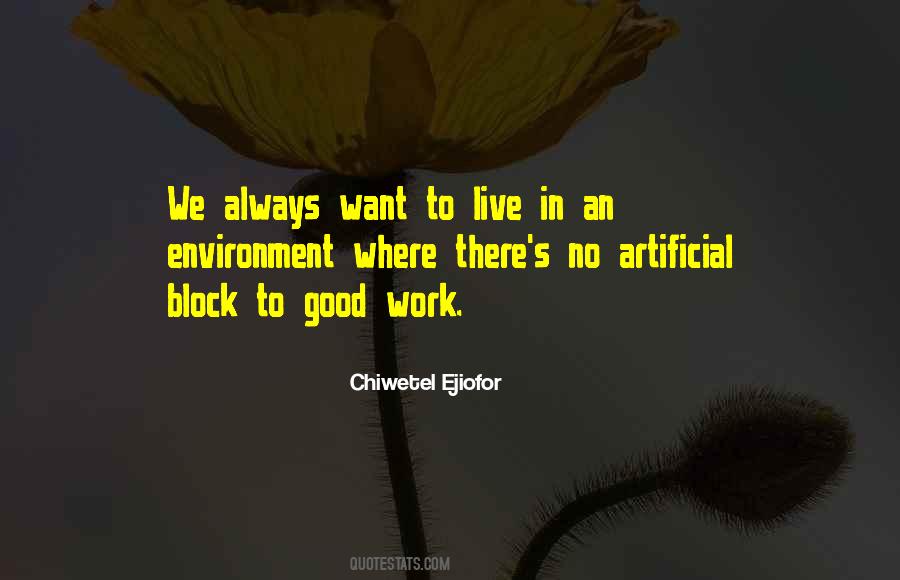 Chiwetel Ejiofor Quotes #1284421