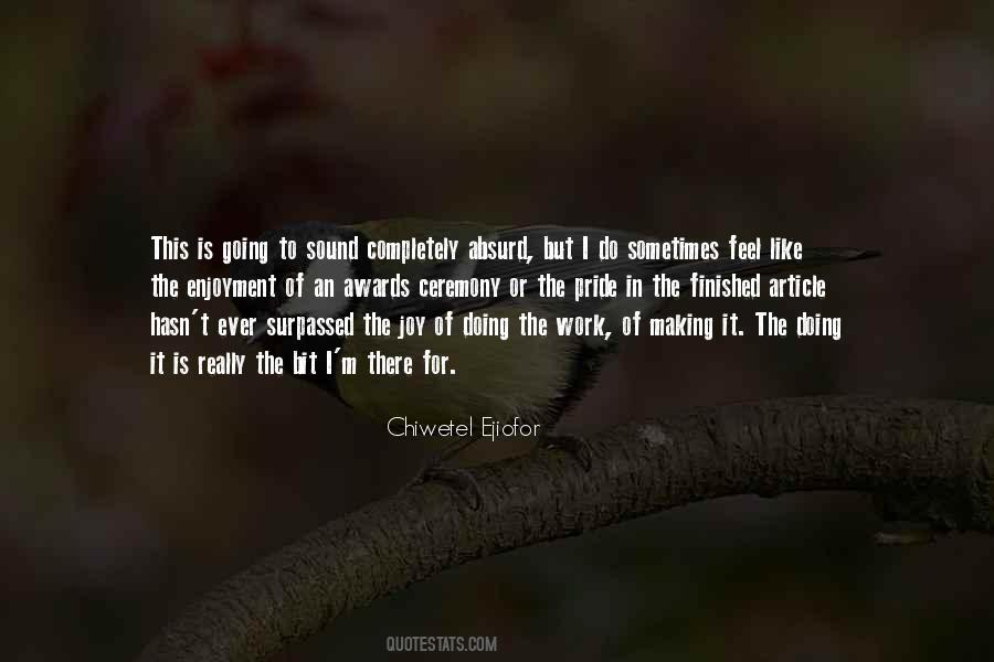 Chiwetel Ejiofor Quotes #1700048