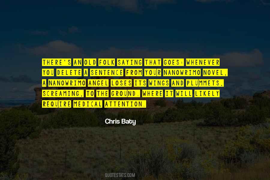 Chris Baty Quotes #513772