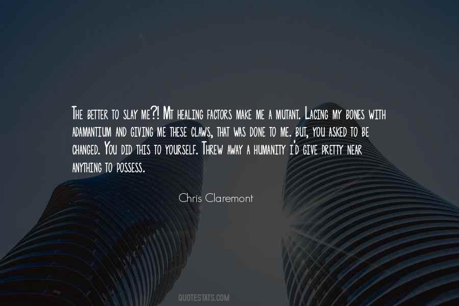 Chris Claremont Quotes #1532092