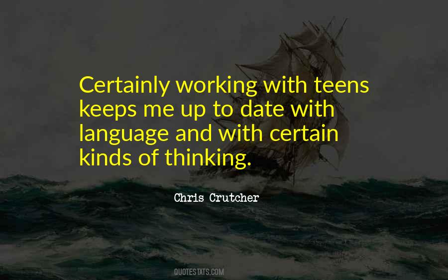 Chris Crutcher Quotes #1354752