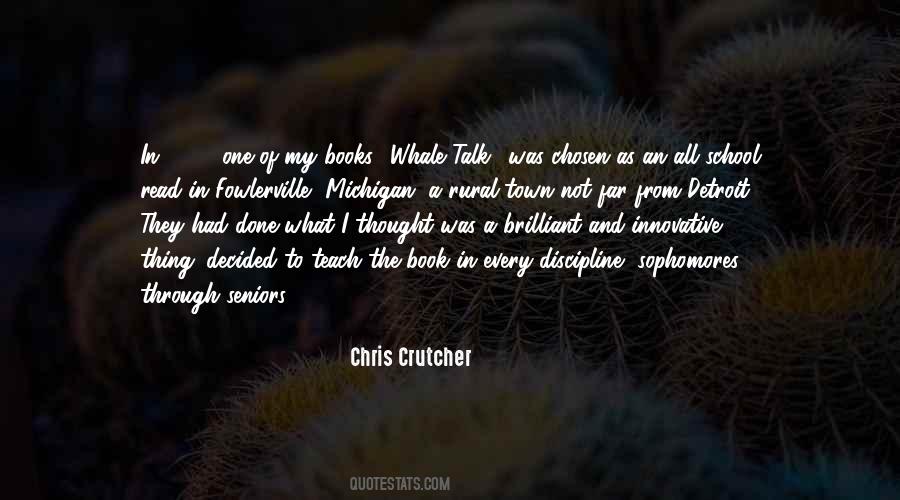 Chris Crutcher Quotes #1423301