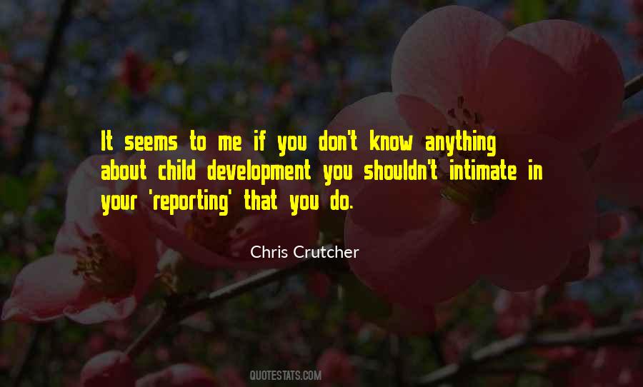 Chris Crutcher Quotes #880712