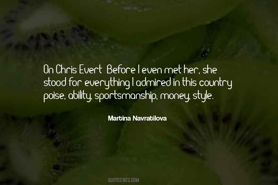 Chris Evert Quotes #459784