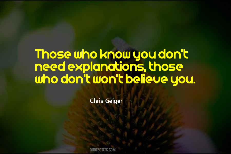 Chris Geiger Quotes #679684