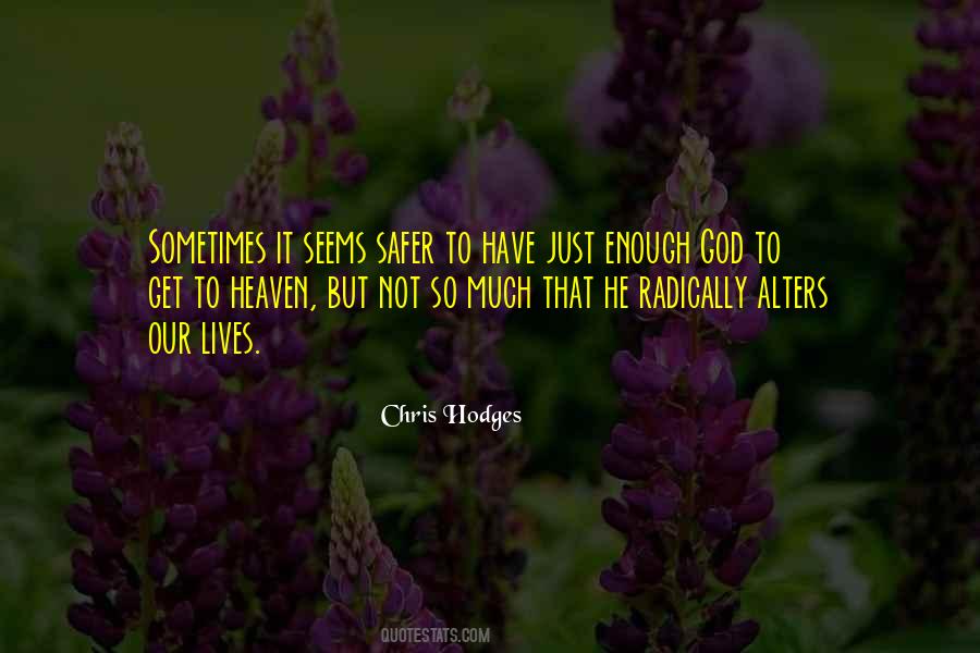 Chris Hodges Quotes #827053