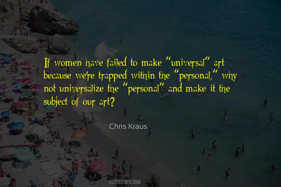 Chris Kraus Quotes #753293