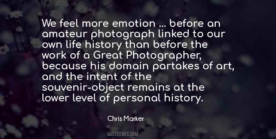 Chris Marker Quotes #125388