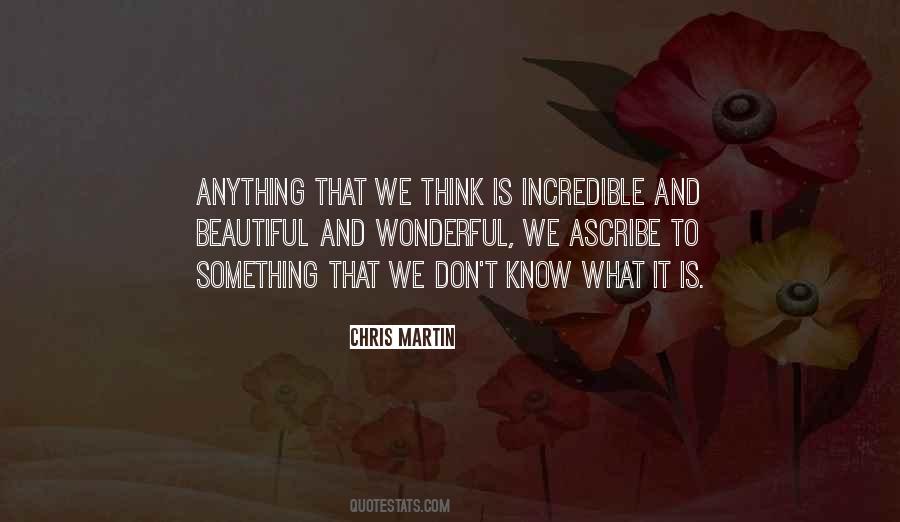 Chris Martin Quotes #735343