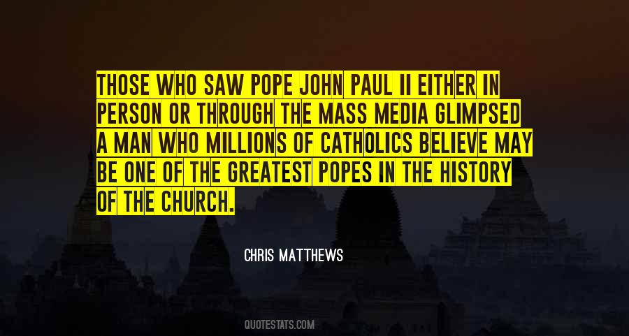 Chris Matthews Quotes #850457