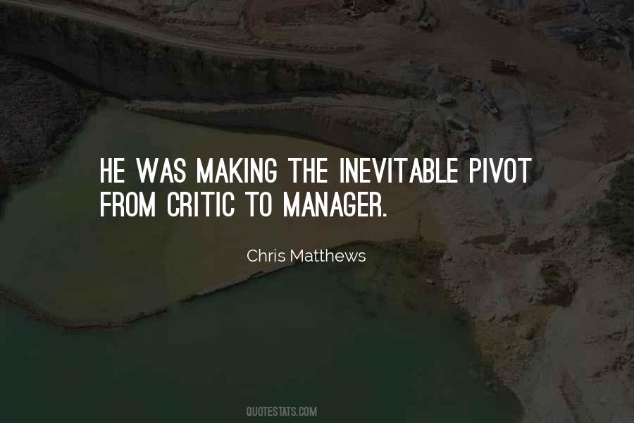 Chris Matthews Quotes #992426