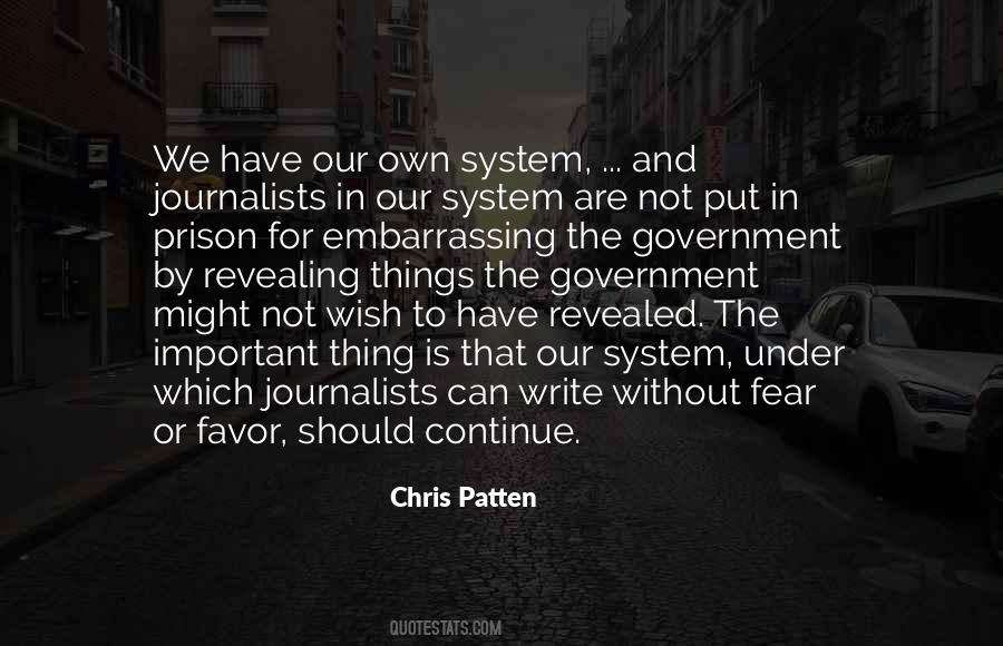 Chris Patten Quotes #1338959