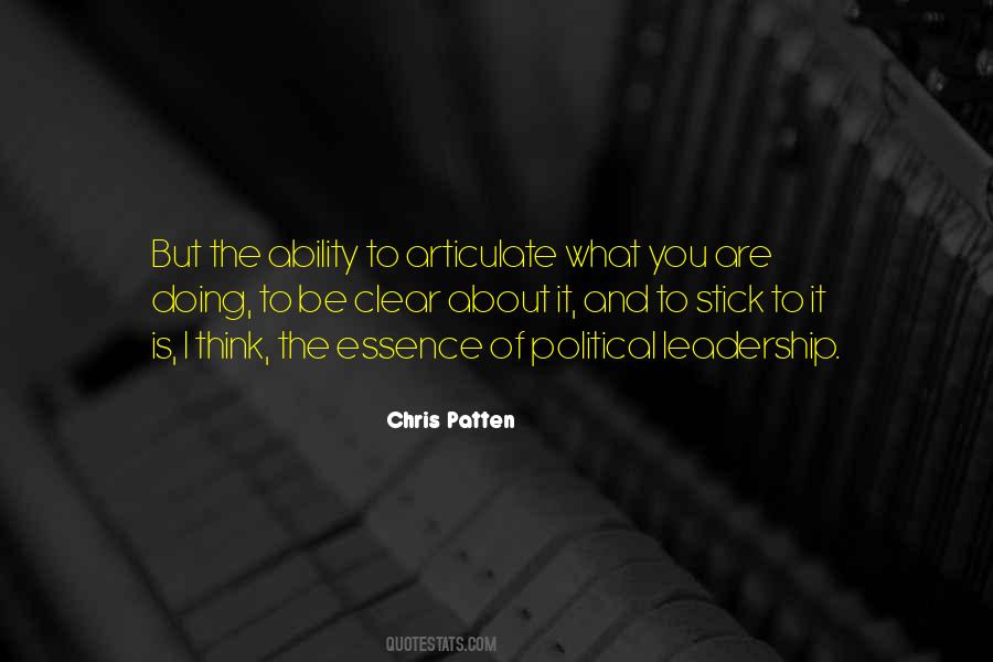 Chris Patten Quotes #776678