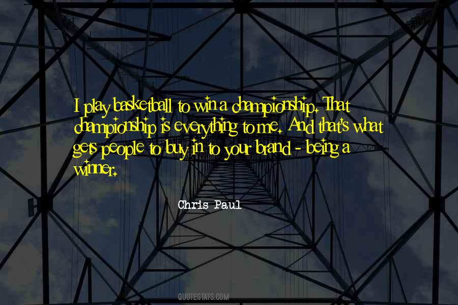 Chris Paul Quotes #1300261