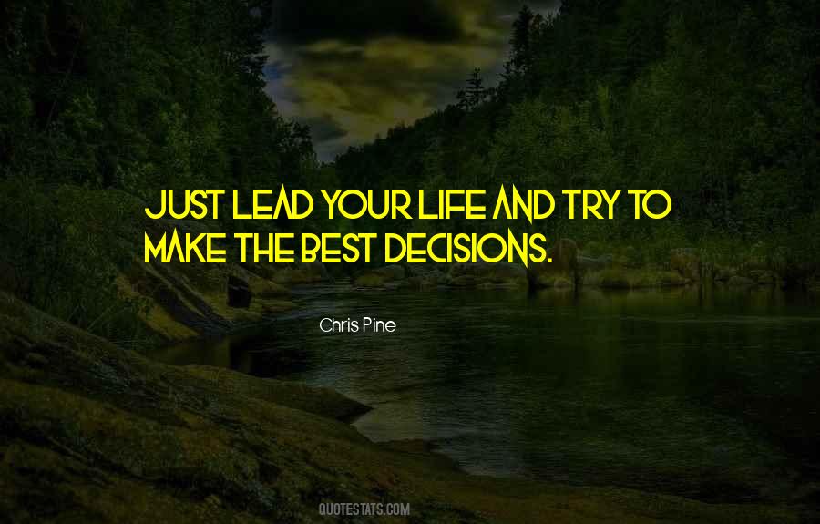 Chris Pine Quotes #1013444