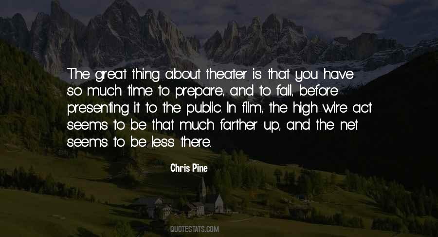 Chris Pine Quotes #1230569