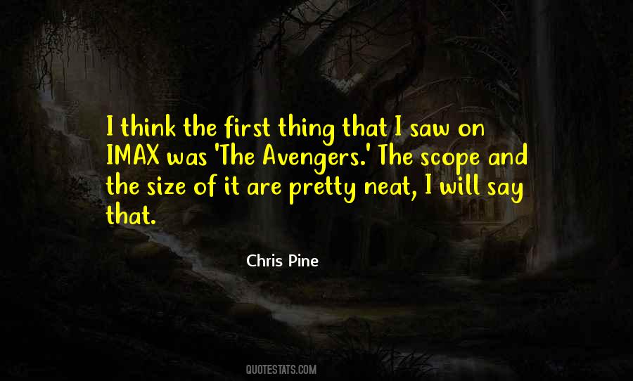 Chris Pine Quotes #1271022