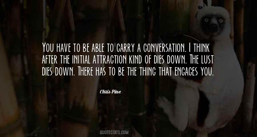 Chris Pine Quotes #290091