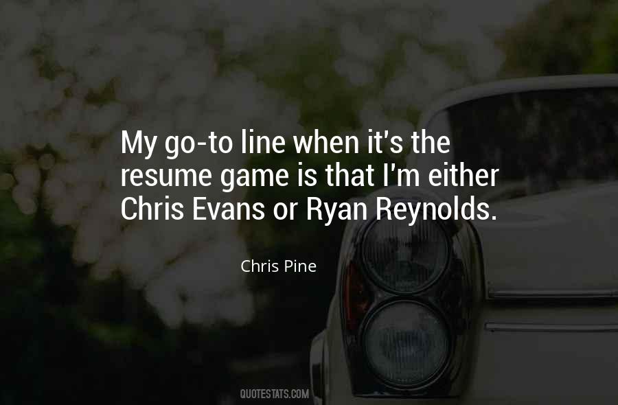 Chris Pine Quotes #31805