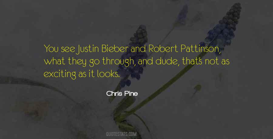 Chris Pine Quotes #379892