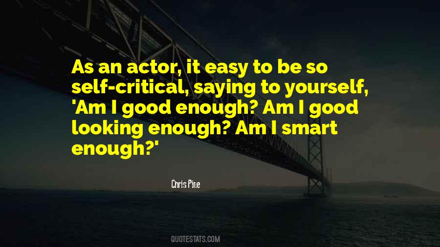 Chris Pine Quotes #487102