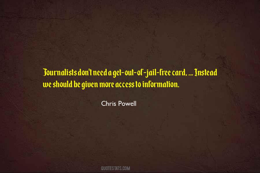 Chris Powell Quotes #1052702