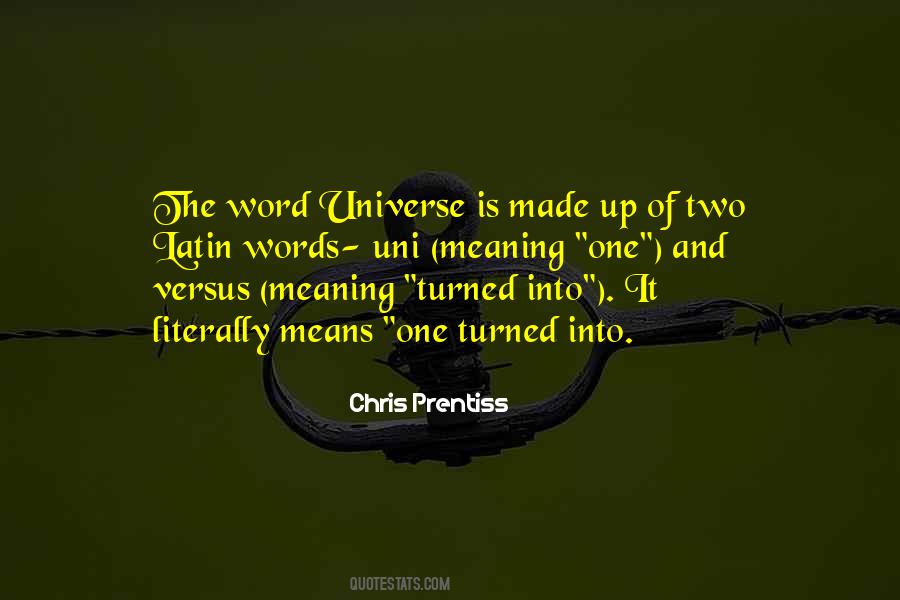 Chris Prentiss Quotes #1375933