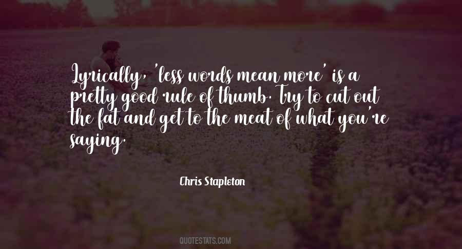 Chris Stapleton Quotes #1614010