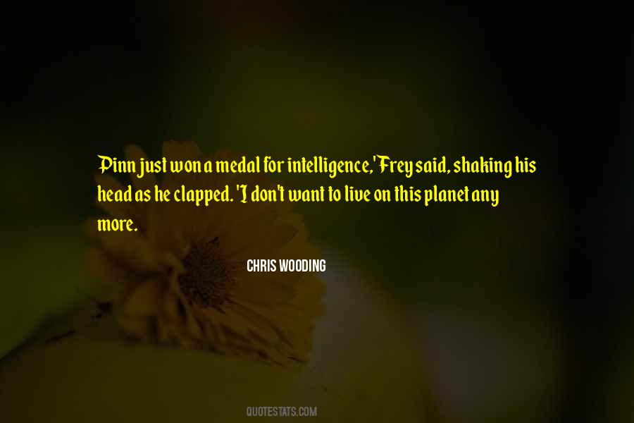 Chris Wooding Quotes #1022980