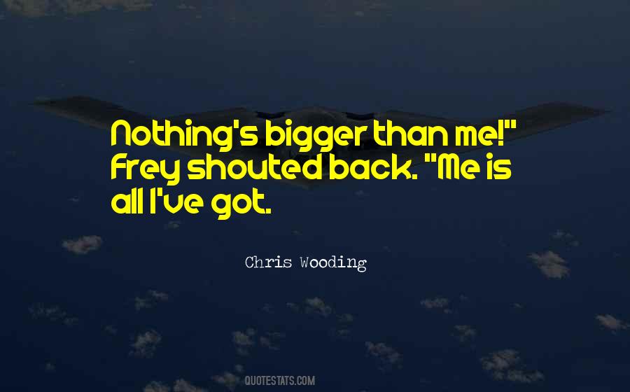 Chris Wooding Quotes #66612