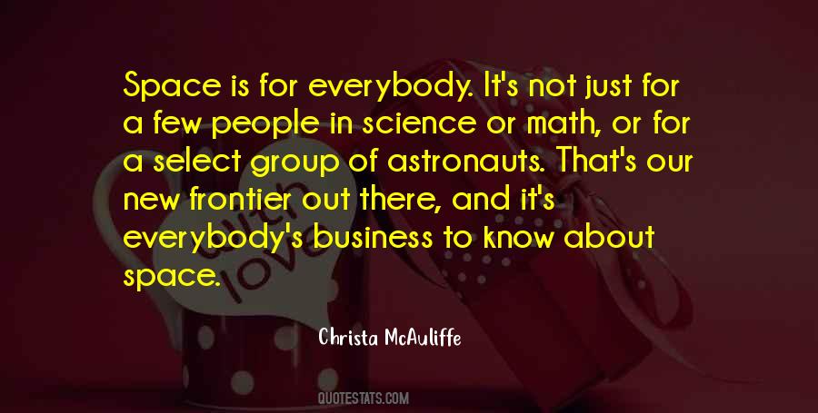 Christa Mcauliffe Quotes #1572904