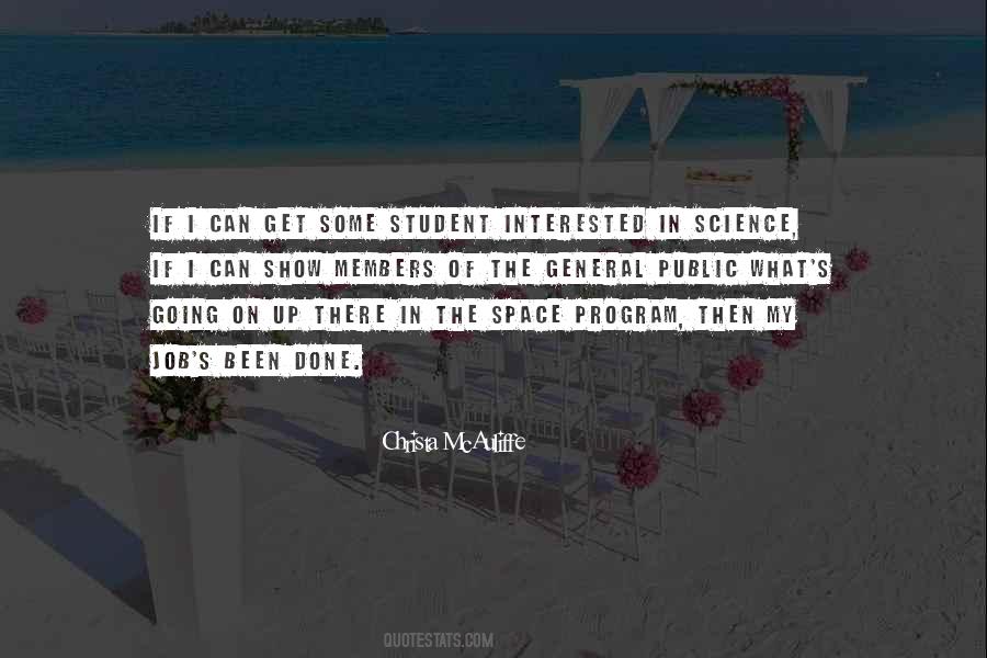 Christa Mcauliffe Quotes #695445