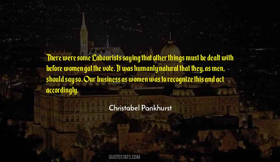 Christabel Pankhurst Quotes #1350131