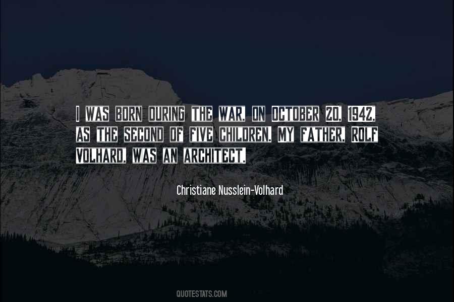 Christiane Nusslein Volhard Quotes #258611