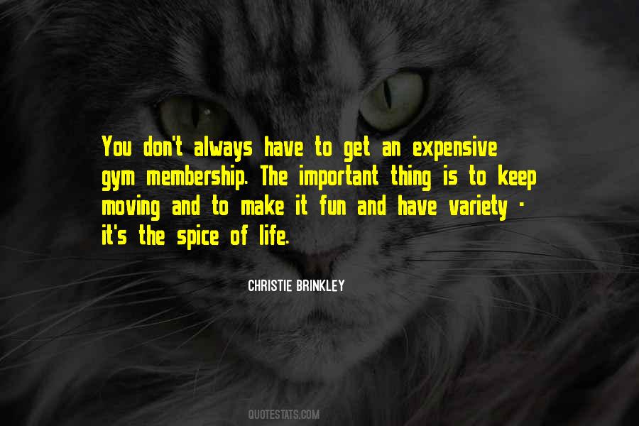 Christie Brinkley Quotes #489103