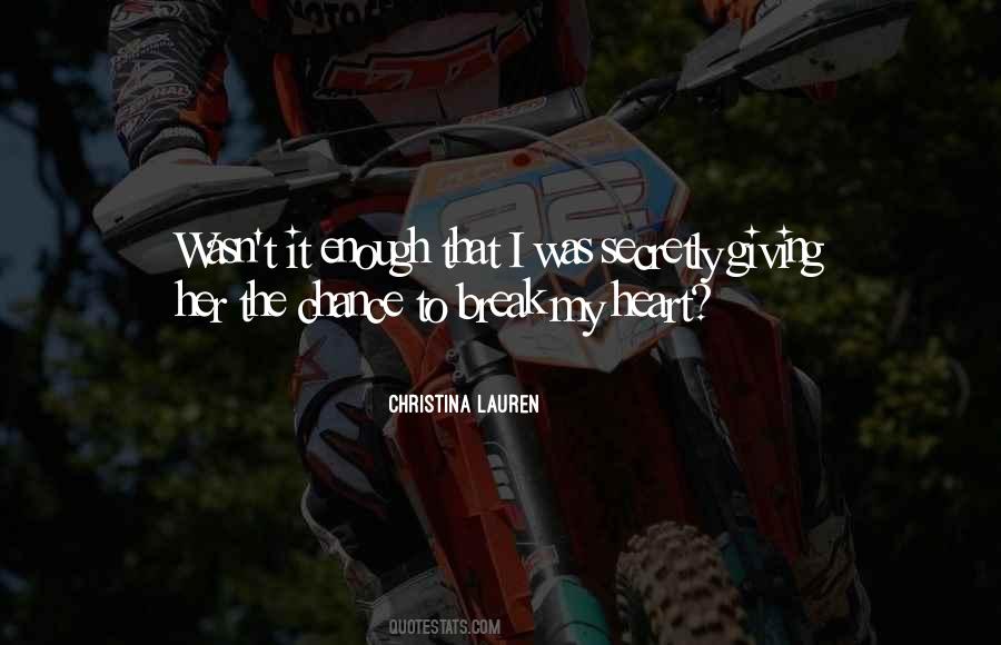 Christina Lauren Quotes #246945