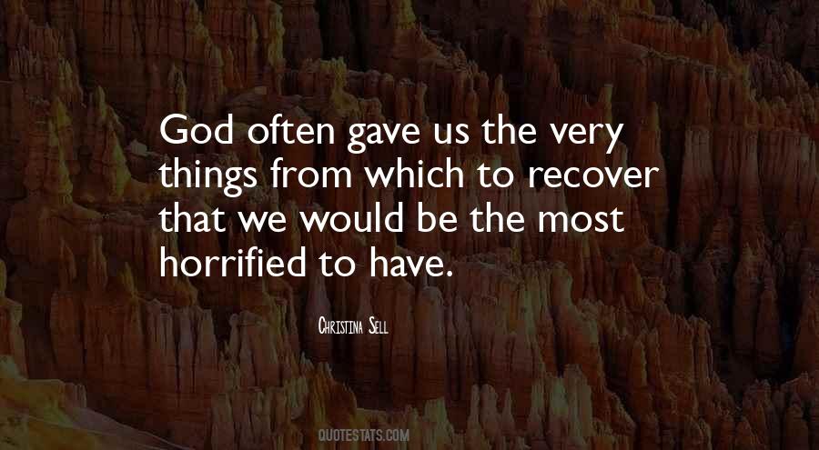 Christina Sell Quotes #1015836
